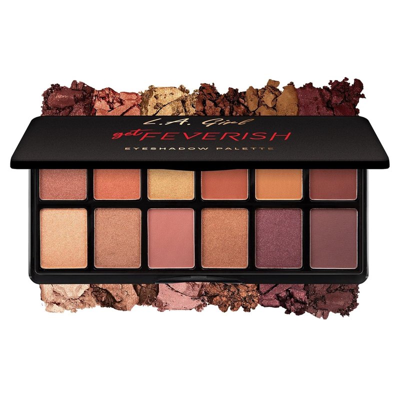 L.A. Girl Fanatic Eyeshadow Palette - Vibrant Pigments for Bold Looks | 16 Shades