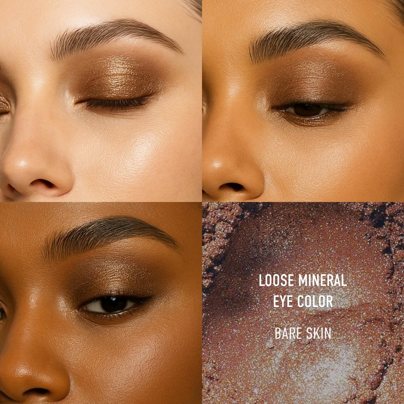 bareMinerals Single Loose Mineral Eyeshadow, Bare Skin, Vegan, Cruelty-Free & Dermatologist-Tested