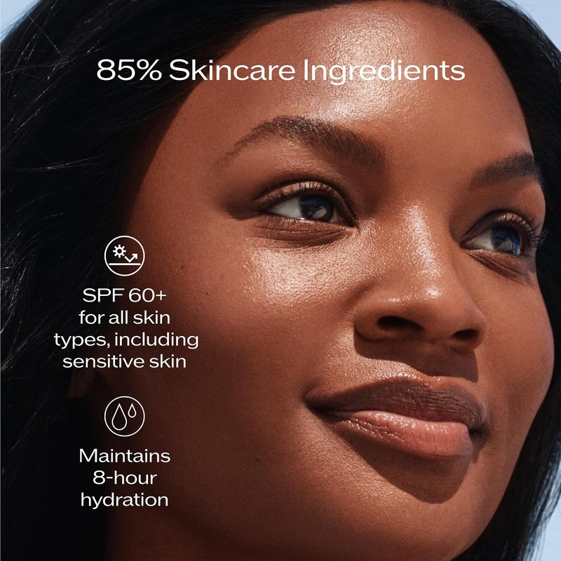Shiseido Ultimate Sun Protector Lotion Mineral SPF 60+ - Sheer, Broad-Spectrum Sunscreen for Face & Body - Visibly Improves Fine Lines, Smoothness & Skin Tone - Fragrance Free, All Skin Types - 50 mL