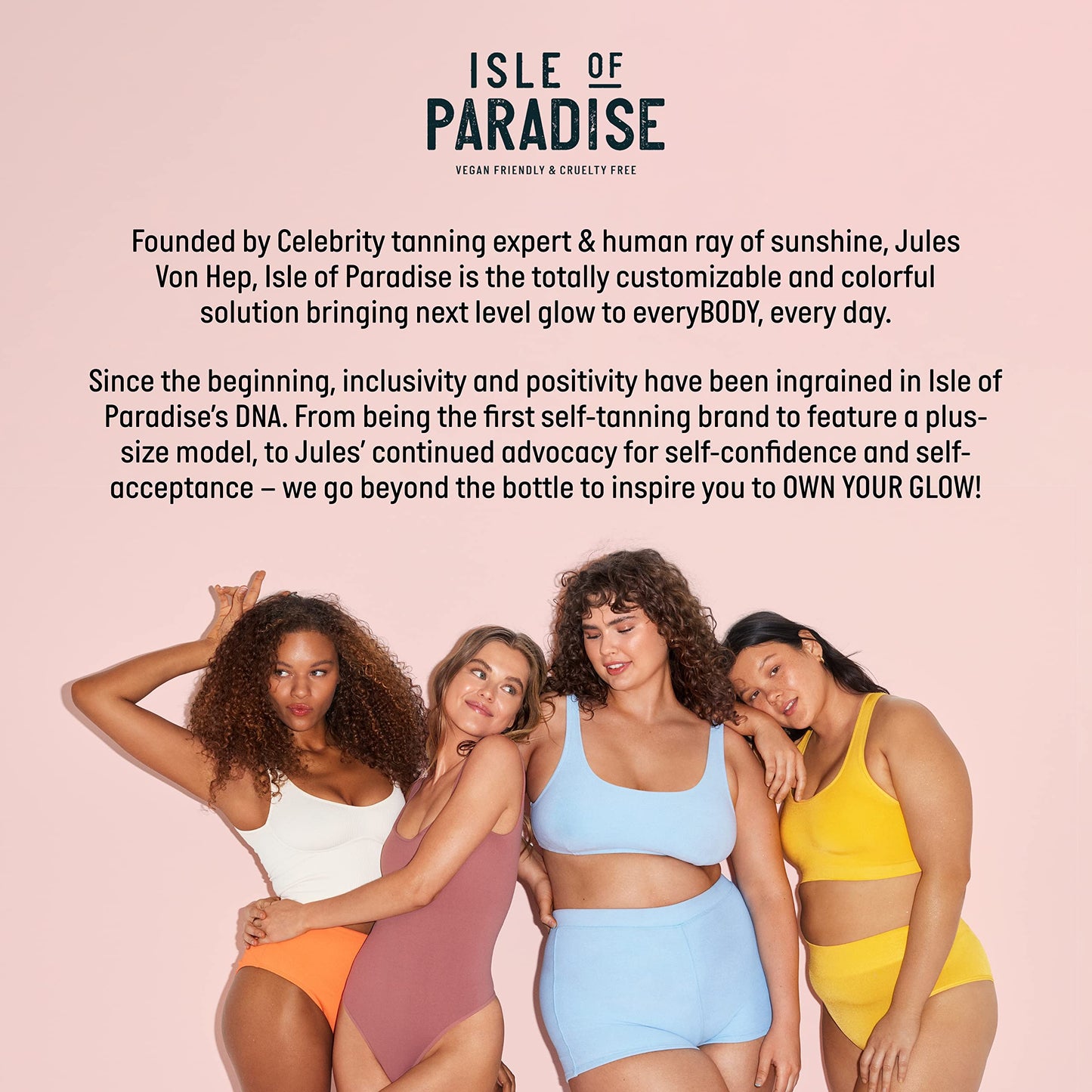 Isle of Paradise Hyglo Self-Tan Serum, Hyaluronic Acid Face Tanning Formula, Hydrating Skincare Ingredients, Enhance Radiance, Vegan Gradual Tan Serum, 1.01 fl. Oz