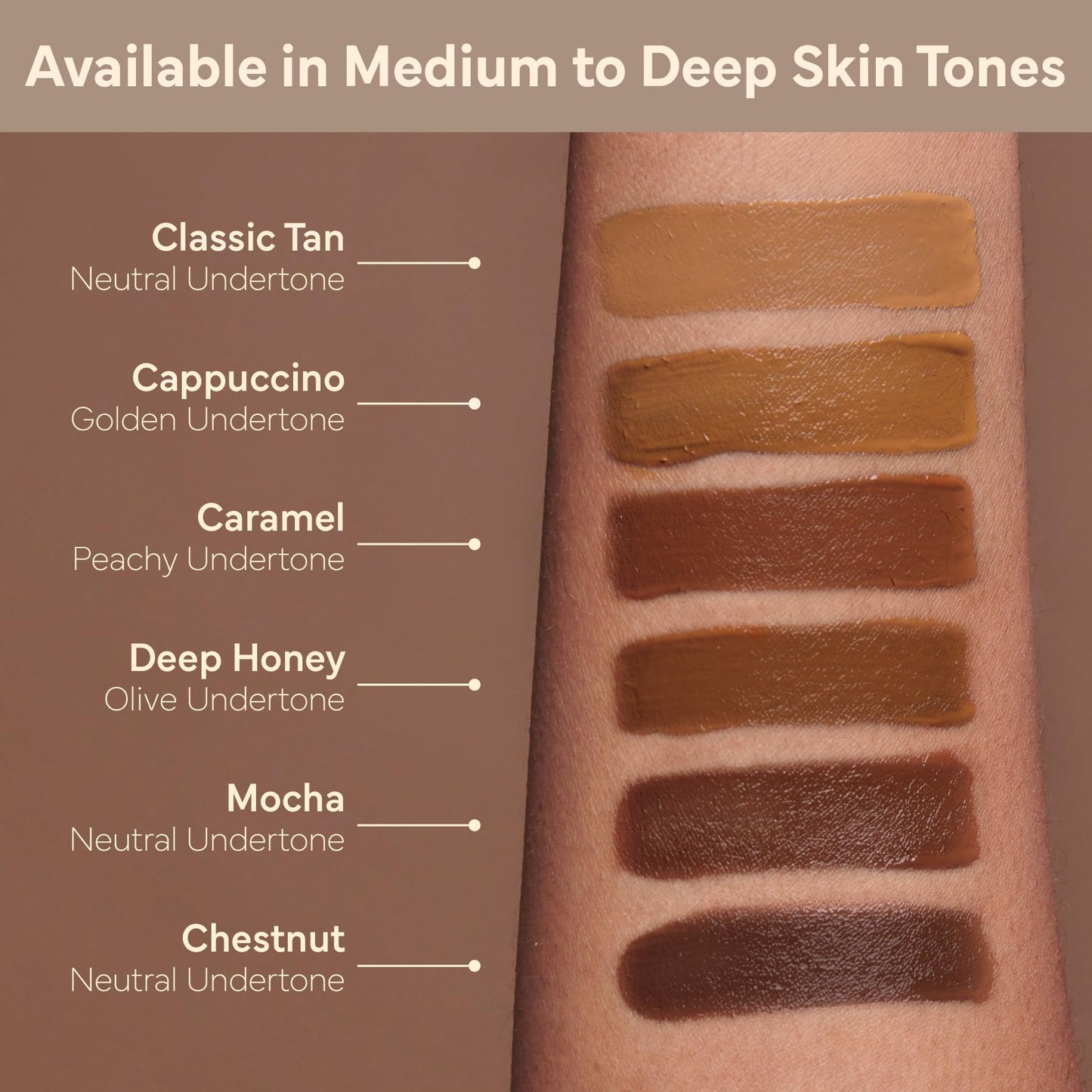 Kiss New York Tinted Moisturizer with SPF 32 PA+++ (Deep Honey) With Kabuki Brush,12 Hour Hydrating Sunscreen for Face, No White Cast for Dark Tones, Natural Finish With Hyaluronic Acid, Vitamin E