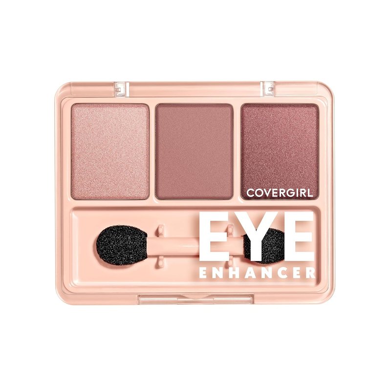 Covergirl Eye Enhancer - Sweet Plum Eyeshadow Trio | Vegan, Talc-Free, Matte & Shimmer Finishes, 0.14oz