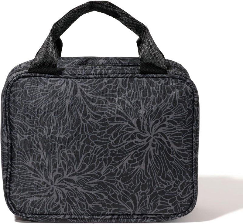 Baggallini Hanging Travel Toiletry Kit - Compact Organizer for Toiletries | Lightweight & Durable