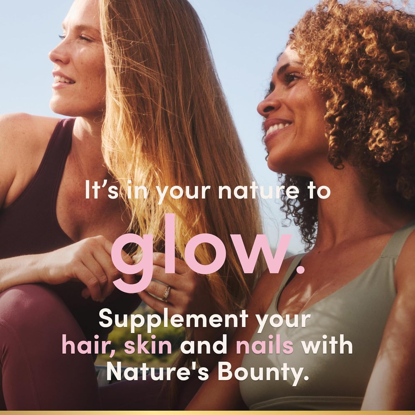 Nature's Bounty Hair, Skin & Nails Gummies - Biotin 2500 mcg, Strawberry Flavor | 200 Count