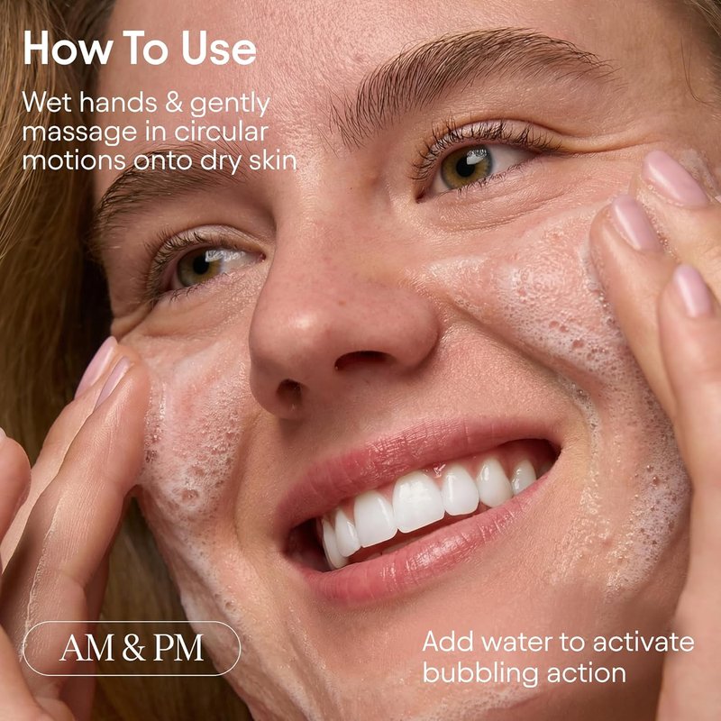ALPYN Creamy Bubbling Cleanser - Glycolic Acid Face Wash for Pores & Blackheads | 4 oz / 118 ml
