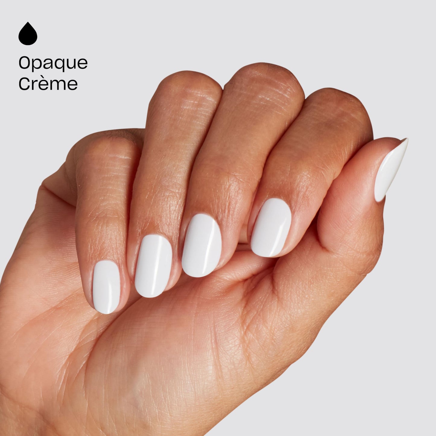 OPI GELement BRB, Doing My Nails | Opaque Bold Cool Gray Crème LED Cure Gel Nail Polish | DIY Salon Quality Gel Manicure | Vegan Formula, Durable Wear with High Shine Finish | 0.3 Fl Oz.