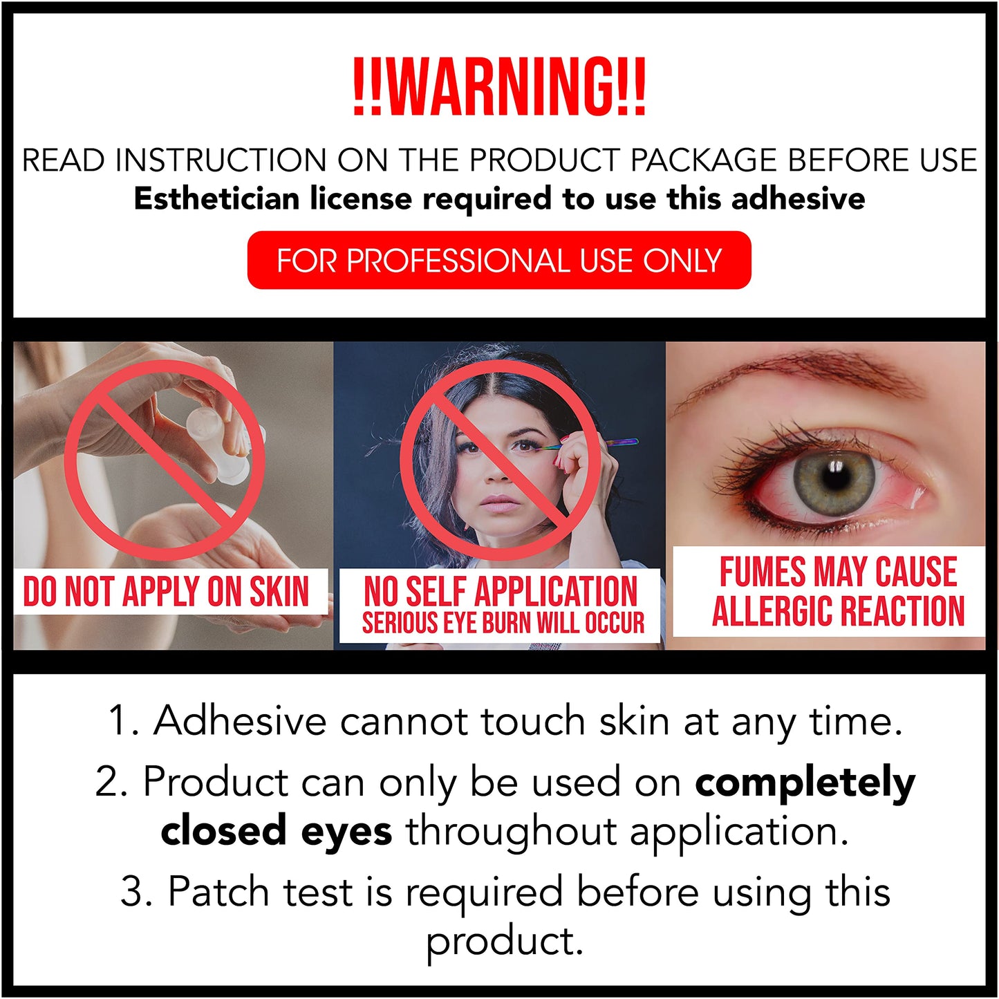 Lyon Lash SPEEDMAX Eyelash Extension Glue | 0.3-1.3 Sec Dry Time | Up to 8 Weeks Retention | Black Adhesive Supplies for Professional Use | (10ml/0.34 fl. Oz)