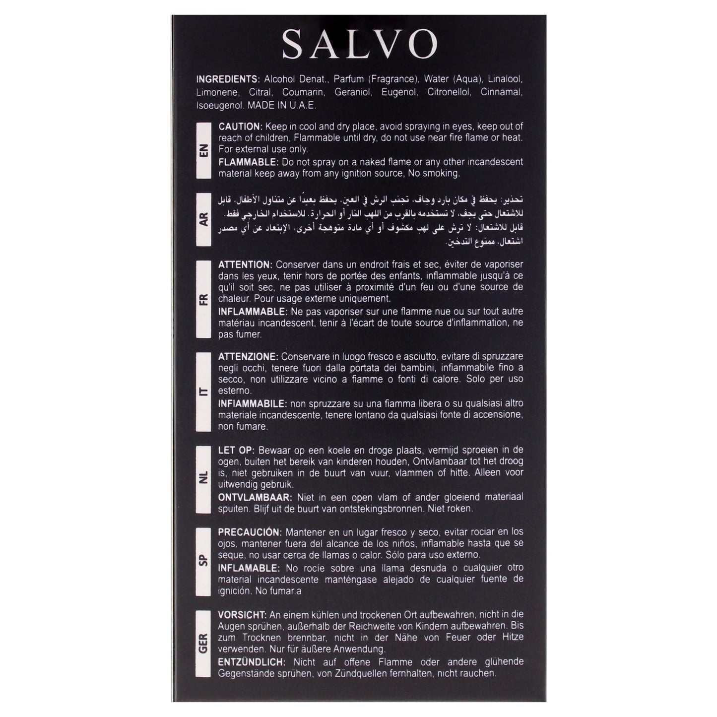 Salvo Elixir by Maison Alhambra for Men - 2.02 oz EDP Spray