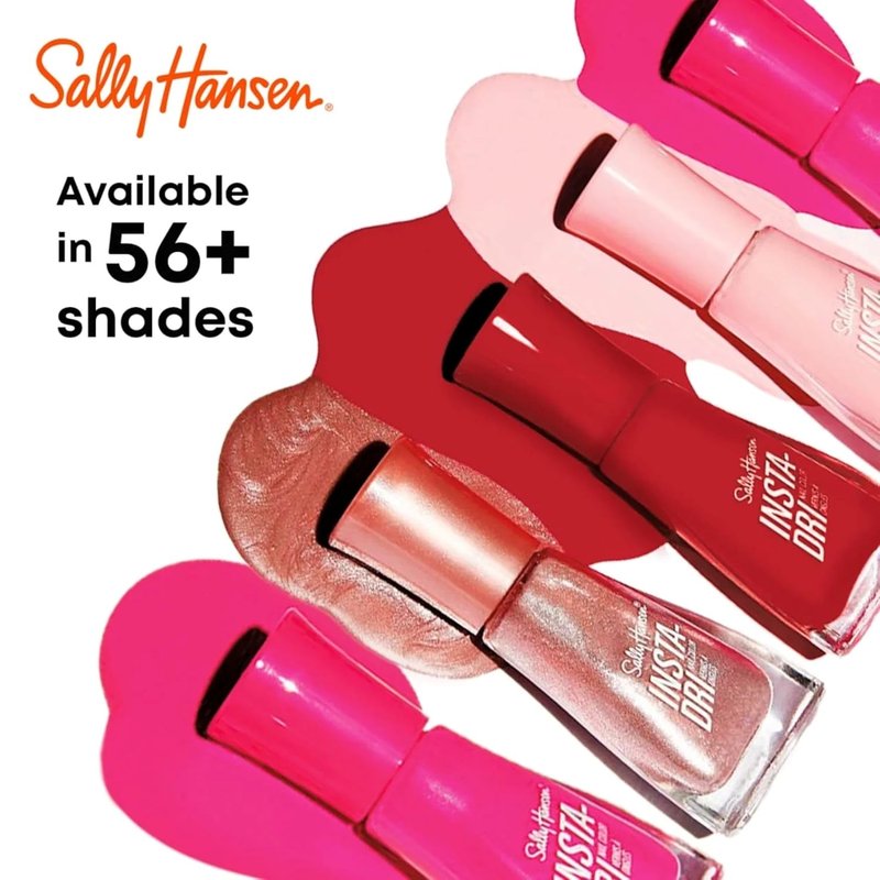 Sally Hansen Insta-Dri Nail Polish - Quick Dry, Streak-Free Shine | Emerald Green | 529 Later Alligator