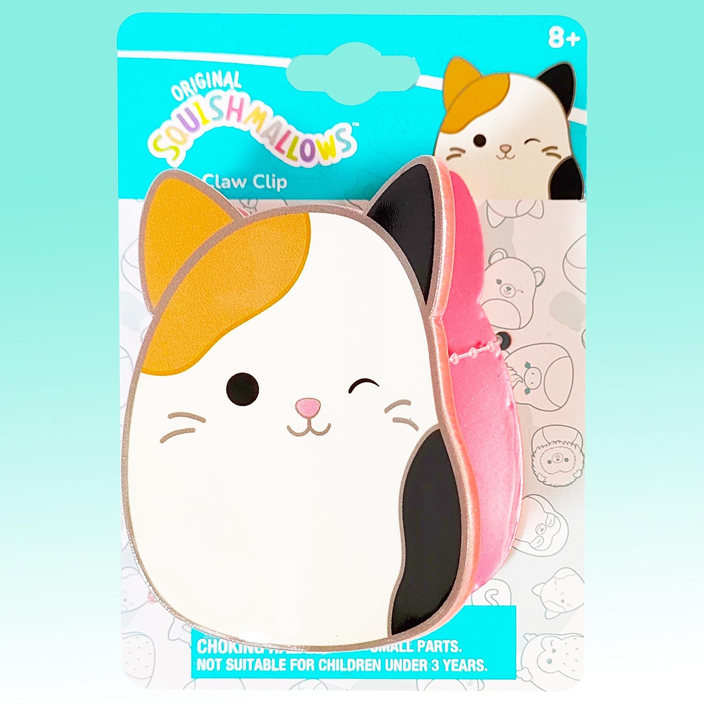 LUV HER Glam Up Your Look with Squishmallows Butterfly Hair Clip - One Cute Hair Clip with Your Favorite Squishmallows - Ages 8+