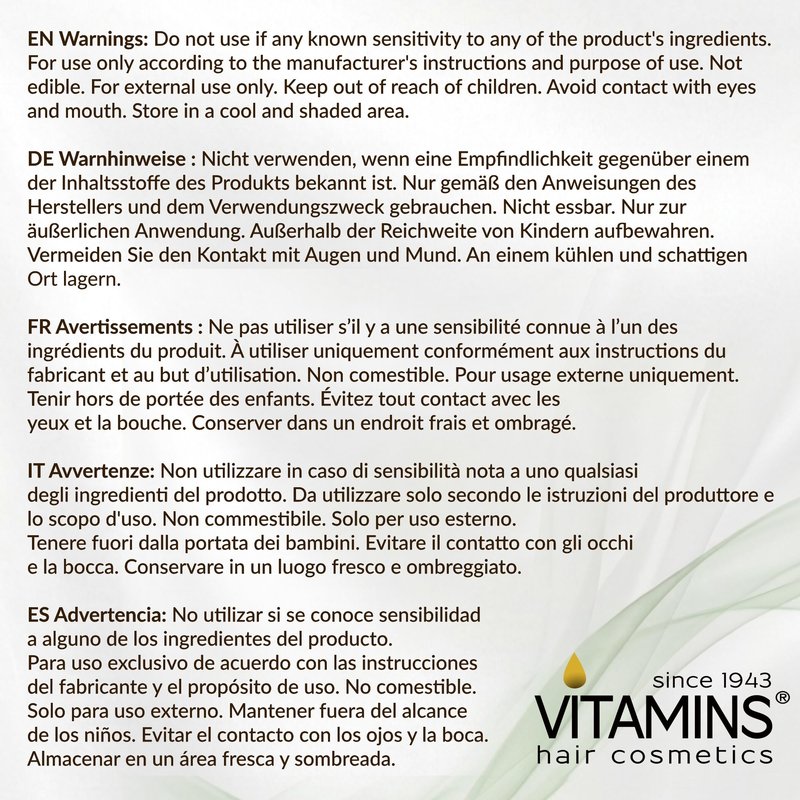 VITAMINS hair cosmetics Keratin Hair Mask - Protein Repair Keratin Treatment - Deep Conditioner for Dry, Damaged, Curly, Straight & Frizzy Hair with Biotin, Collagen & Castor Oil - 8.5 Fl Oz