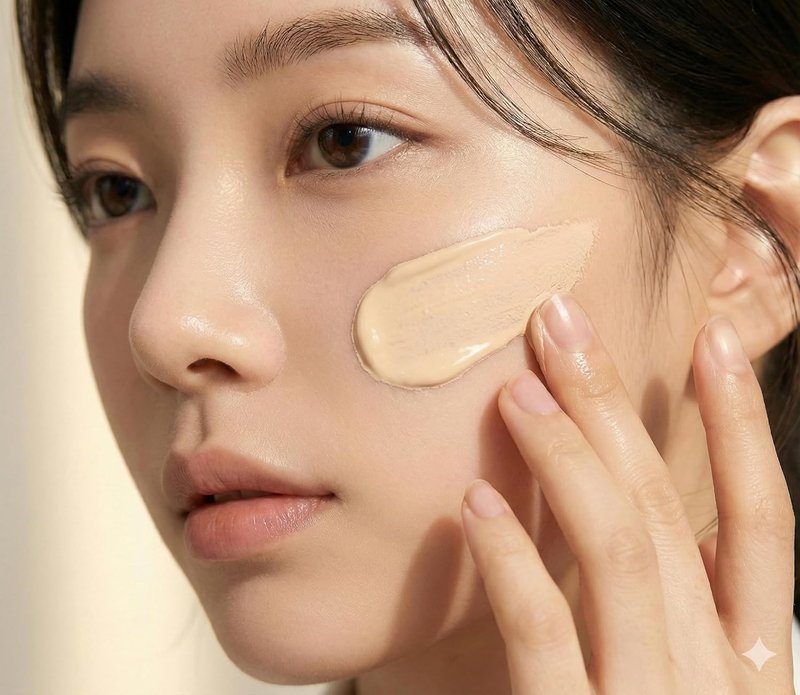 Minimerry Long Wear Cushion Foundation - Full Coverage Matte Finish | #21 Vanilla, 13g/0.45oz, 5 Shades for All Skin Tones