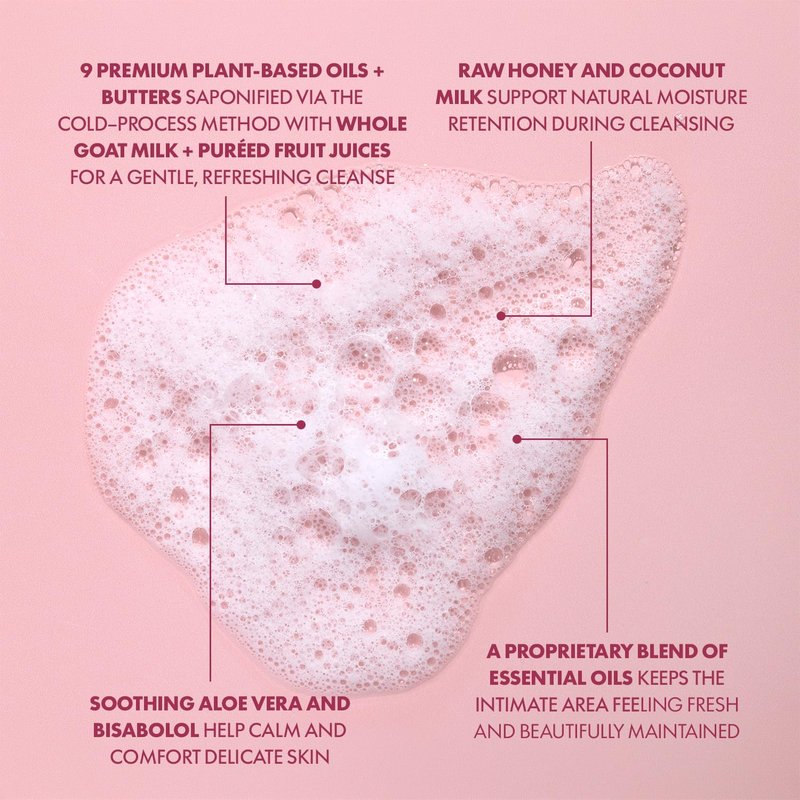Epanouie Skin | Pretty Kitty Intimate Care | Botanical Feminine Hygiene | Soothing Feminine Soap | Gentle Cleansing | Treats Odor + Inflammation | Microbiome Support for Optimal pH Balance