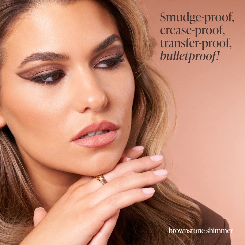 Mally Beauty Evercolor Eyeshadow Stick - Mimosa Shimmer - Waterproof and Crease-Proof Formula - Easy-to-Apply Buildable Color - Cream Shadow Stick