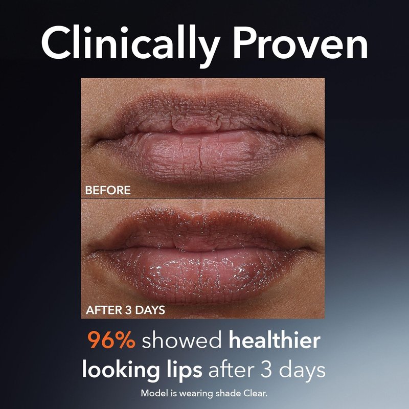 Dr Dennis Gross DermInfusions Plump + Repair Tinted Lip Treatment, Brown - Visibly Plumps & Defines Lips with Hyaluronic Acid & Peptides - Repairs Moisture Barrier - 4 mL