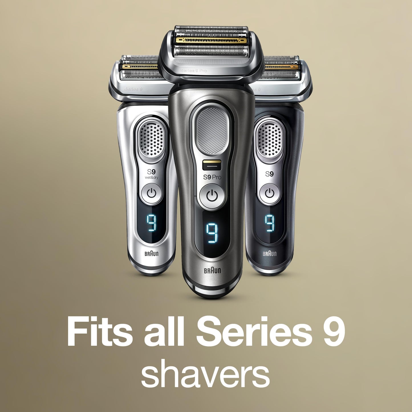 Series 9 Men's Electric Shaver Head Original Replacement Blade,Silver 94M,(Pack of 10)