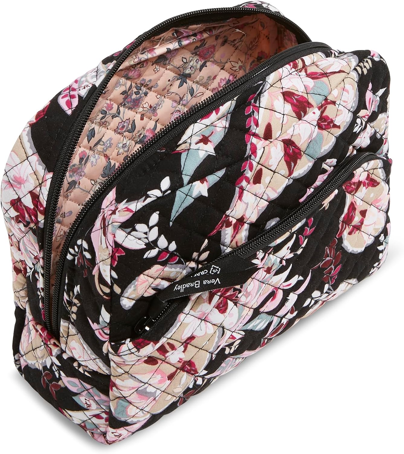 Cosmetic Makeup Organizer Bag - Large Cotton Design for Women | Stylish & Functional