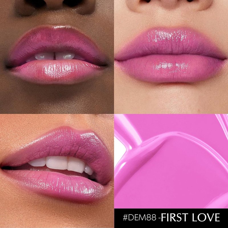 Pink Lipstick for Women - Moisturizing Tinted Lip Balm | Hydrating Glossy Finish for Dry Lips