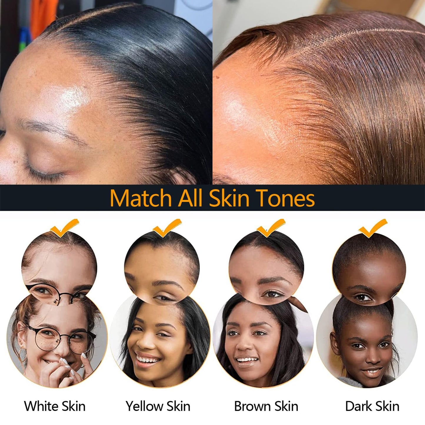 BEEOS 13x4 Skinlike Real HD Lace for Wig Making 1 Pieces, 0.1mm Ultra-thin Swiss Lace Net Base for Making Frontal, Wigs Accessories for Repairing Wig Cap