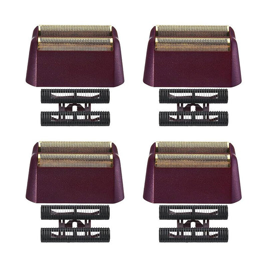Replacement Heads for Men, 5 Star Series Finale Razor Replacement Foil and Bar Assembly Compatible with wahl Foil 7031-100,7043-100 Shave Replacement Head, 4 Packs (Red)