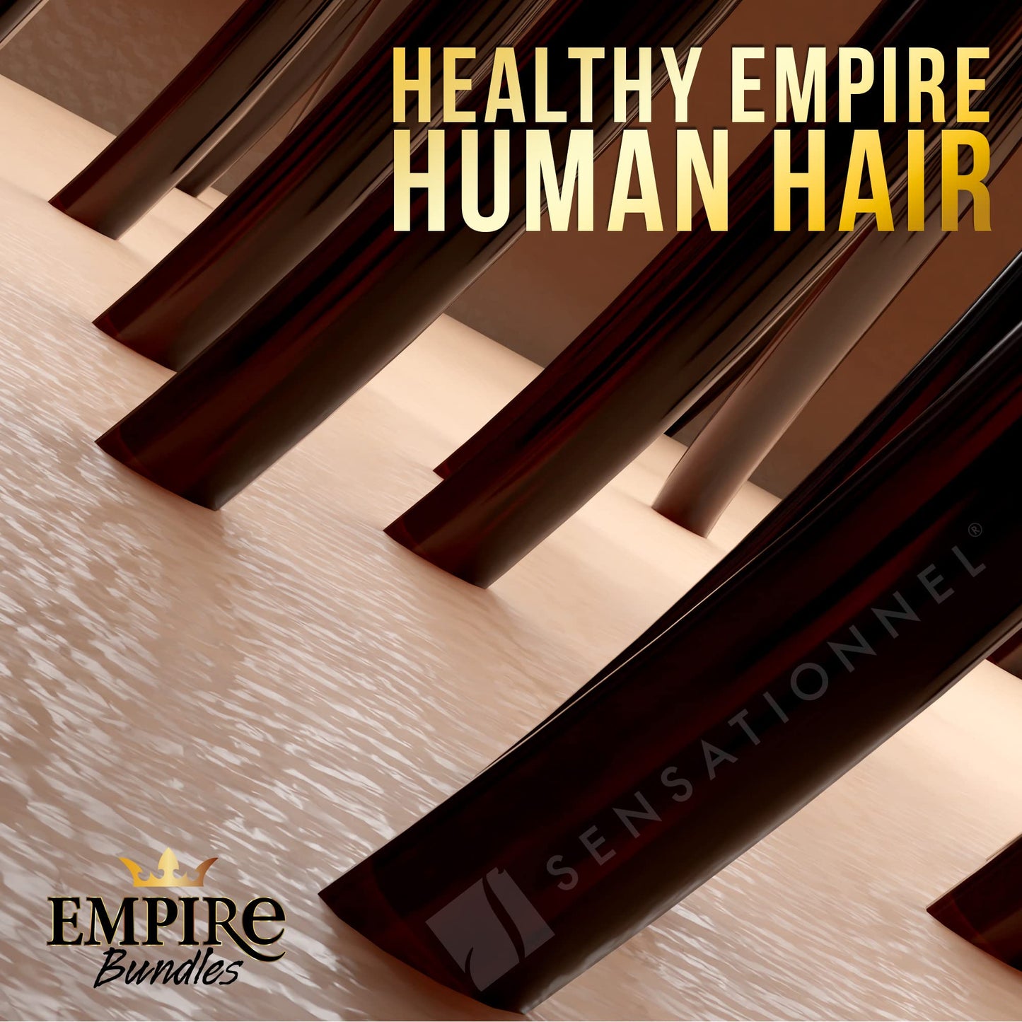 Sensationnel Empire bundles- body wave 10a tangle shed free human hair for weaving and sew in styles - 1 pack (18 inch, NATURAL)