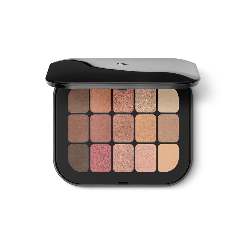 Kiko Milano Master Eyeshadow Palette 02, Palette With 15 Matte And Metallic Eyeshadows