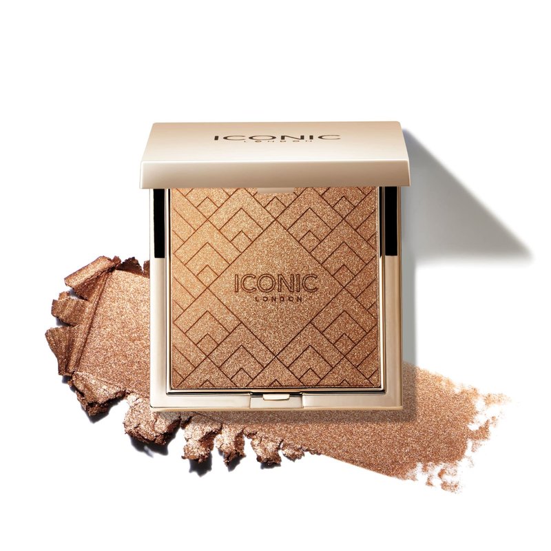 ICONIC LONDON Kissed by the Sun | Multi-Use Blush, Bronzer, & Highlighter, For All Skin Types, Cruelty-Free, Vegan Makeup, (Oh Honey) 0.17 oz