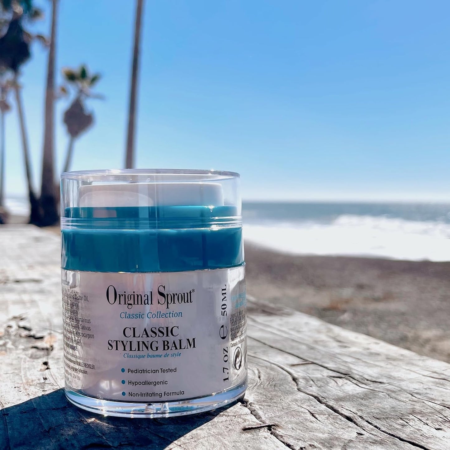 Original Sprout Classic Styling Balm - Firm Hold for All Hair Types | 1.7 oz Jar