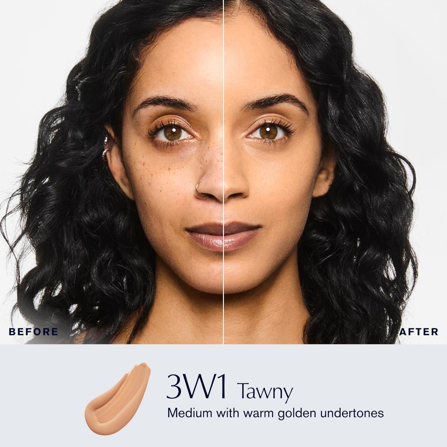 Estée Lauder Double Wear Stay-in-Place Foundation Makeup | 36-Hour Long-Wear Matte Foundation, 1 Fl Oz, 3W1 Tawny