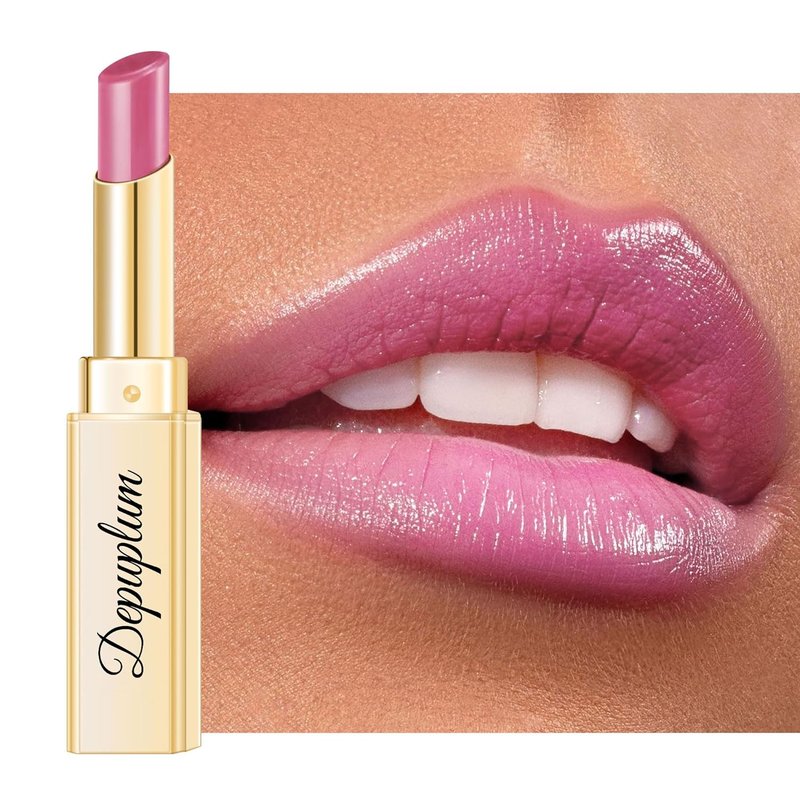 Pink Lipstick for Women - Moisturizing Tinted Lip Balm | Hydrating Glossy Finish for Dry Lips