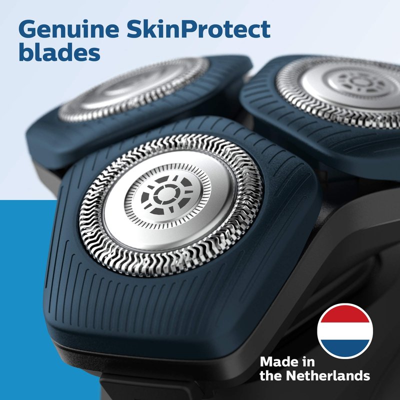 Philips Norelco Genuine SH71/52 Shaving Heads Compatible with Norelco Shaver Series 5000 Angular and 7000,Latest Version for Refreshed RQ12/70,RQ12/60,SH60/70,and SH70/70,(Pack of 3)