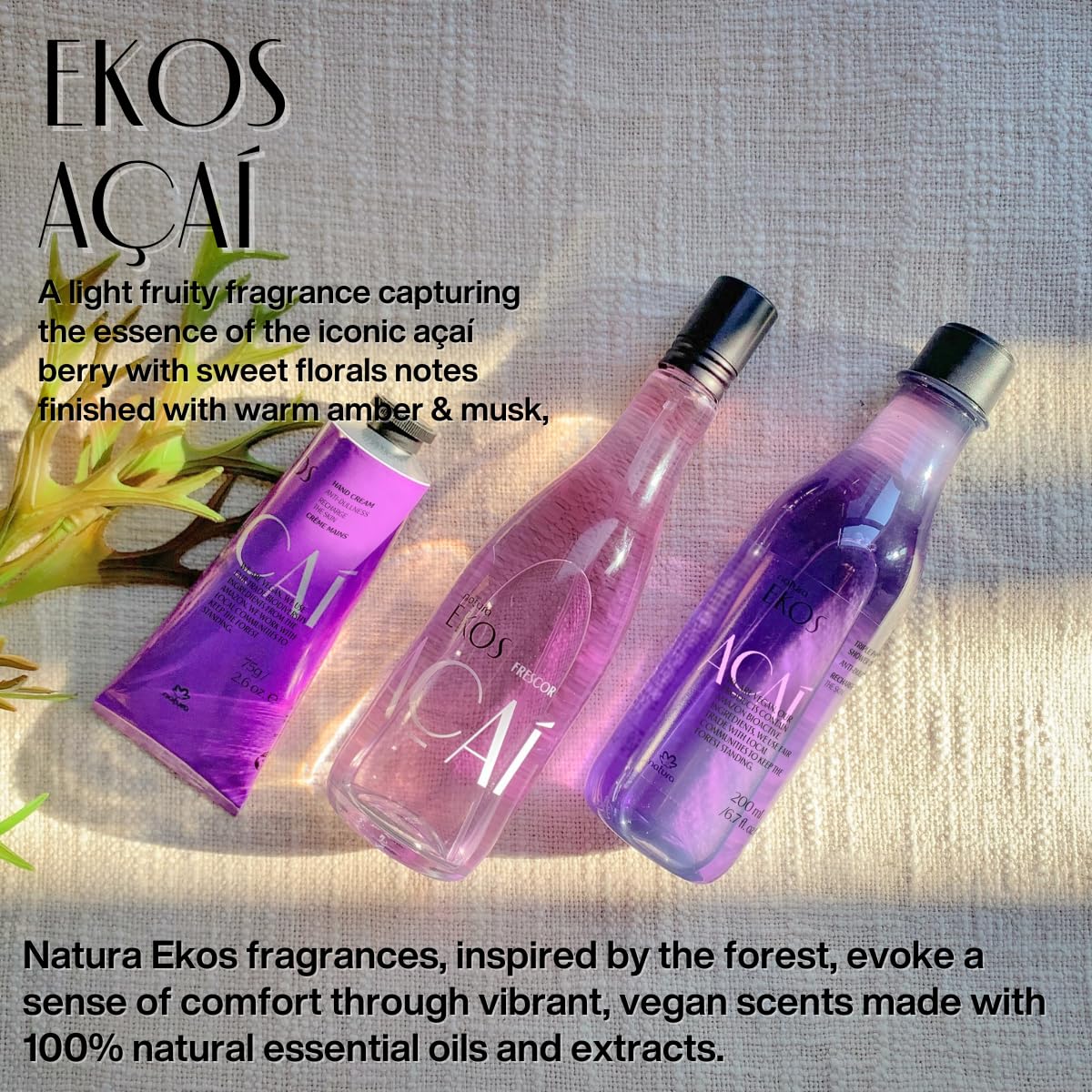 natura Ekos Body Mist Maracujá - Frescor Eau de Toilette For Women - Long Lasting Fragrance Notes of Passion Fruit, Musk & Sandalwood - Tropical Citrus & Woodsy Women’s Perfume 150 ml