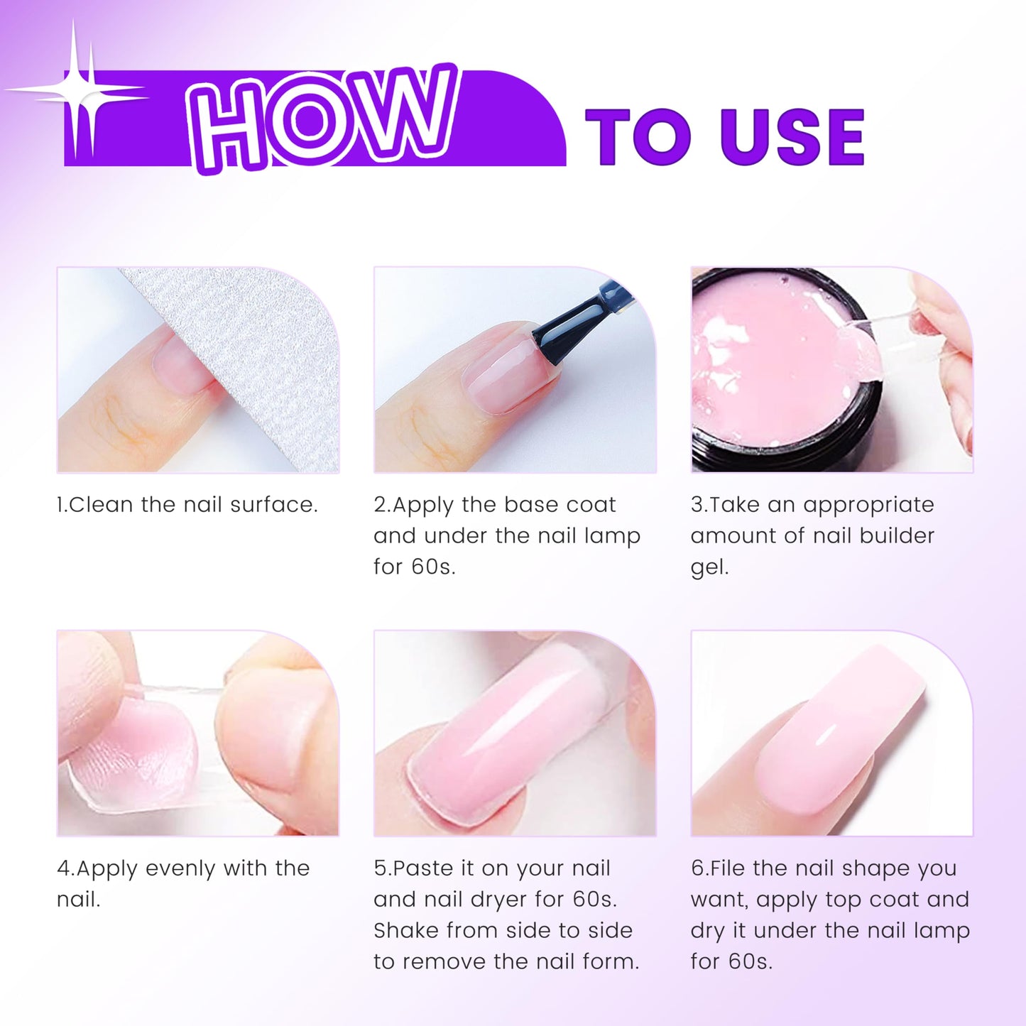 AIJIMEI 150ml Solid Builder Hard Gel for Nails Extension Nail Thickening Solution Solid Nail Builder Gel No Stick Hand 3D Sculpture Carving for Nail Art Design (Clear, 150ml/5Fl.oz)