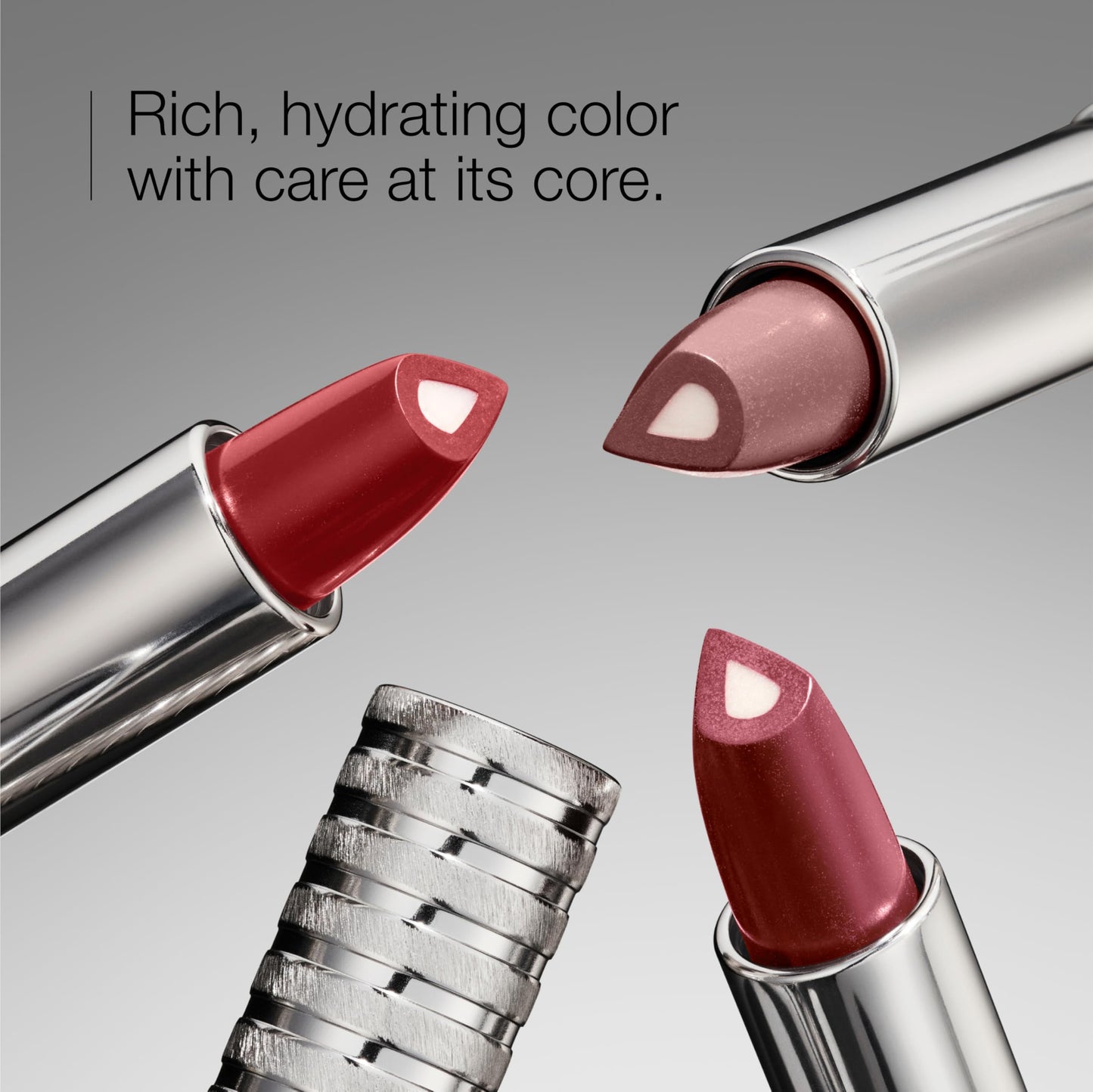 Clinique Dramatically Different Lipstick Shaping Lip Colour | Long Lasting, Moisturizing + Hydrating, Raspberry Glace, 1 Count