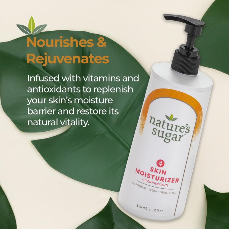 Nature’s Sugar After Wax Care Lotion - Hydrating Moisturizer for Sensitive Skin - Brazilian Wax Aftercare Moisturizer for Women & Men - Cooling Post-Shave Care Esthetician Essentials - 355ml/12 fl oz