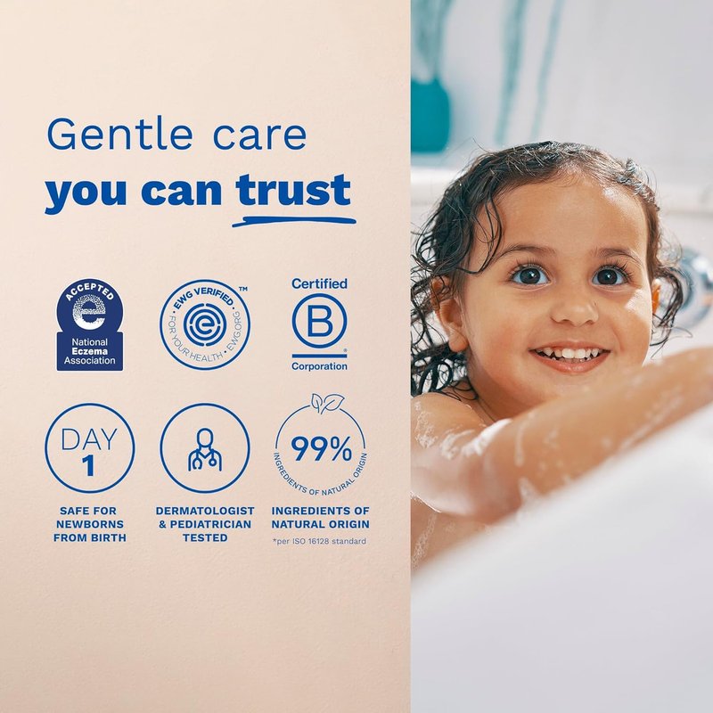 Mustela Stelatopia Foam Shampoo for Eczema-Prone Baby Skin - Natural Avocado & Sunflower Oil | 5.07 fl. oz.