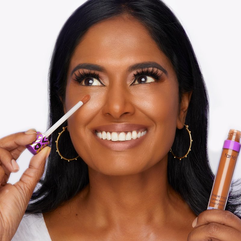 tarte shape tape glow wand – Sheer Liquid Highlighter with Mineral Pigments & Shea Butter for Hydrated Radiant Appearance, Vegan & Cruelty-Free, full size, aglow