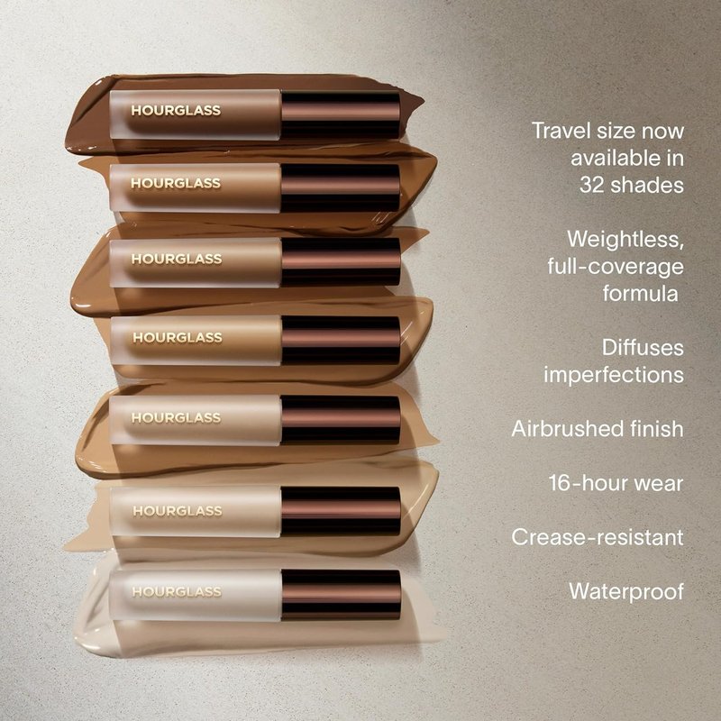 Hourglass Vanish Airbrush Concealer - Weightless, Waterproof Formula for Flawless Skin | 0.2 oz