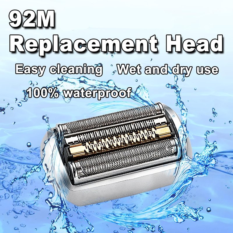 2Packs Series 9 92S Electric Replacement Shaver Head Accessories Compatible with Braun Series 9 Electric Razors 9290cc, 9291cc, 9370cc, 9293s, 9385cc, 9390cc, 9330s, 9296cc (Upgraded ver.)