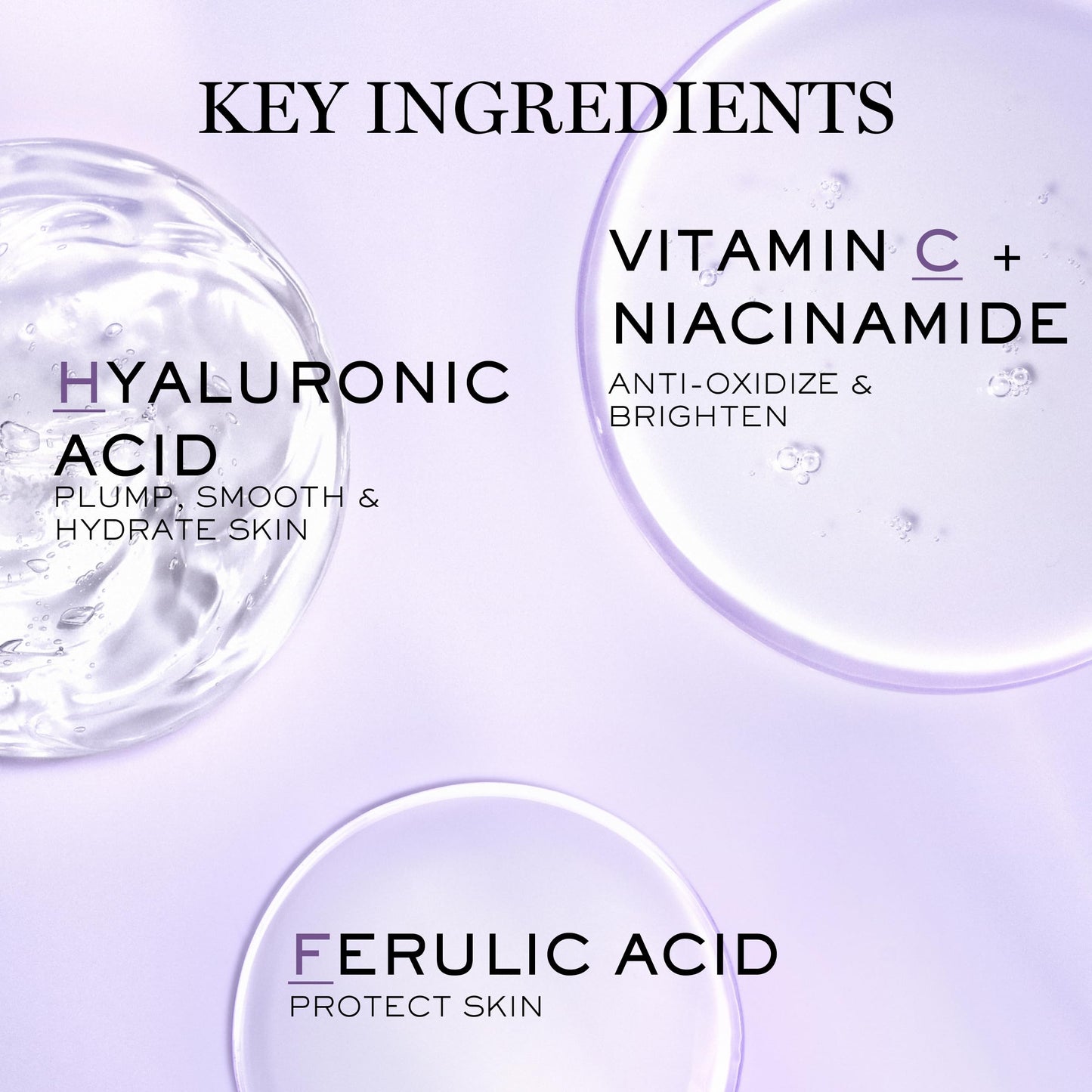 Lancôme Rénergie H.C.F. Triple Serum – Anti-Aging Serum with Hyaluronic Acid, Vitamin C, Niacinamide & Ferulic Acid, Targets Wrinkles, Brightens Dark spots - 1.7 Fl. Oz