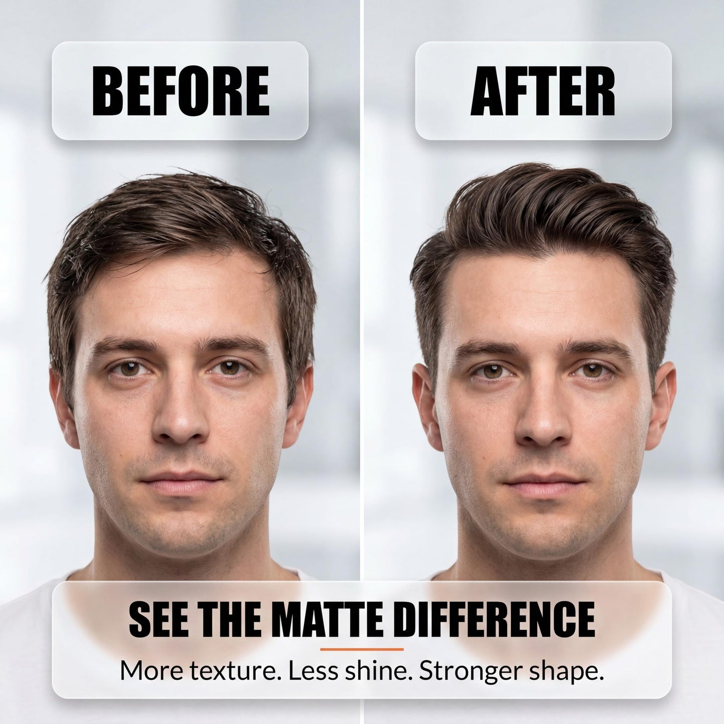 Da Dude Hair Wax for Men – Strong Hold, Matte Finish, Non-Greasy and Long-Lasting hair styling wax 3.38 oz