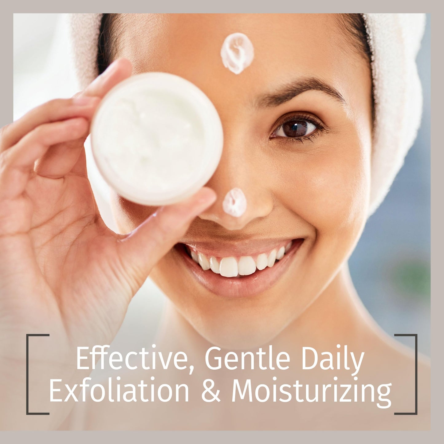 Reviva Labs 10% Glycolic Acid Creme Daily Moisturizer and Mild Exfoliant - Natural Sugar Cane Derived Alpha Hydroxy Acid Face Cream, Acido Glicolico Crema