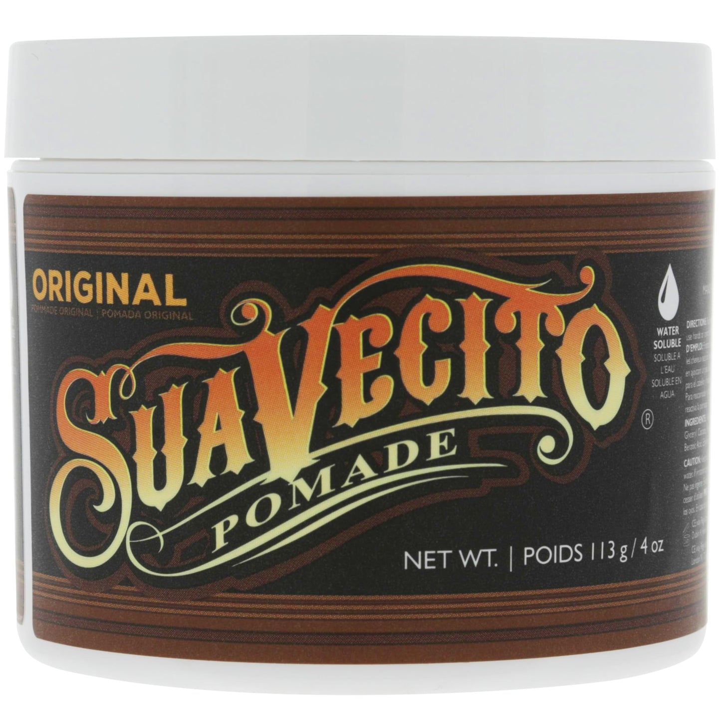 Suavecito Pomade Variety 4 Pack (OG, Firme (Strong), Matte, Clay Pomades) All Day Hold For All Hair Styles