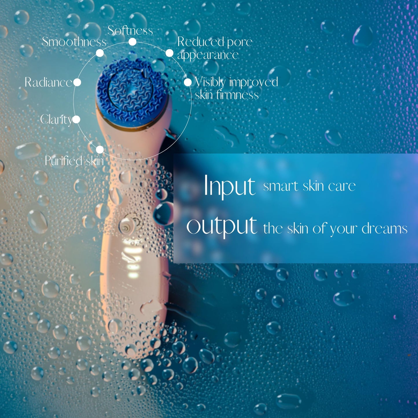 Nu Skin ageLOC LumiSpa iO System | Facial Cleansing Device | Blue