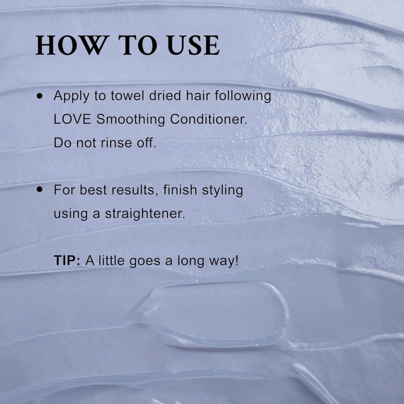 Davines LOVE Hair Smoother Cream, Taming Leave-On Anti-Frizz Formula for Wavy, Unruly, Coarse Hair - Moisturizes & Smooths Without Leaving Residues or Weighing Down with Olive Extract, 5.07 Fl Oz