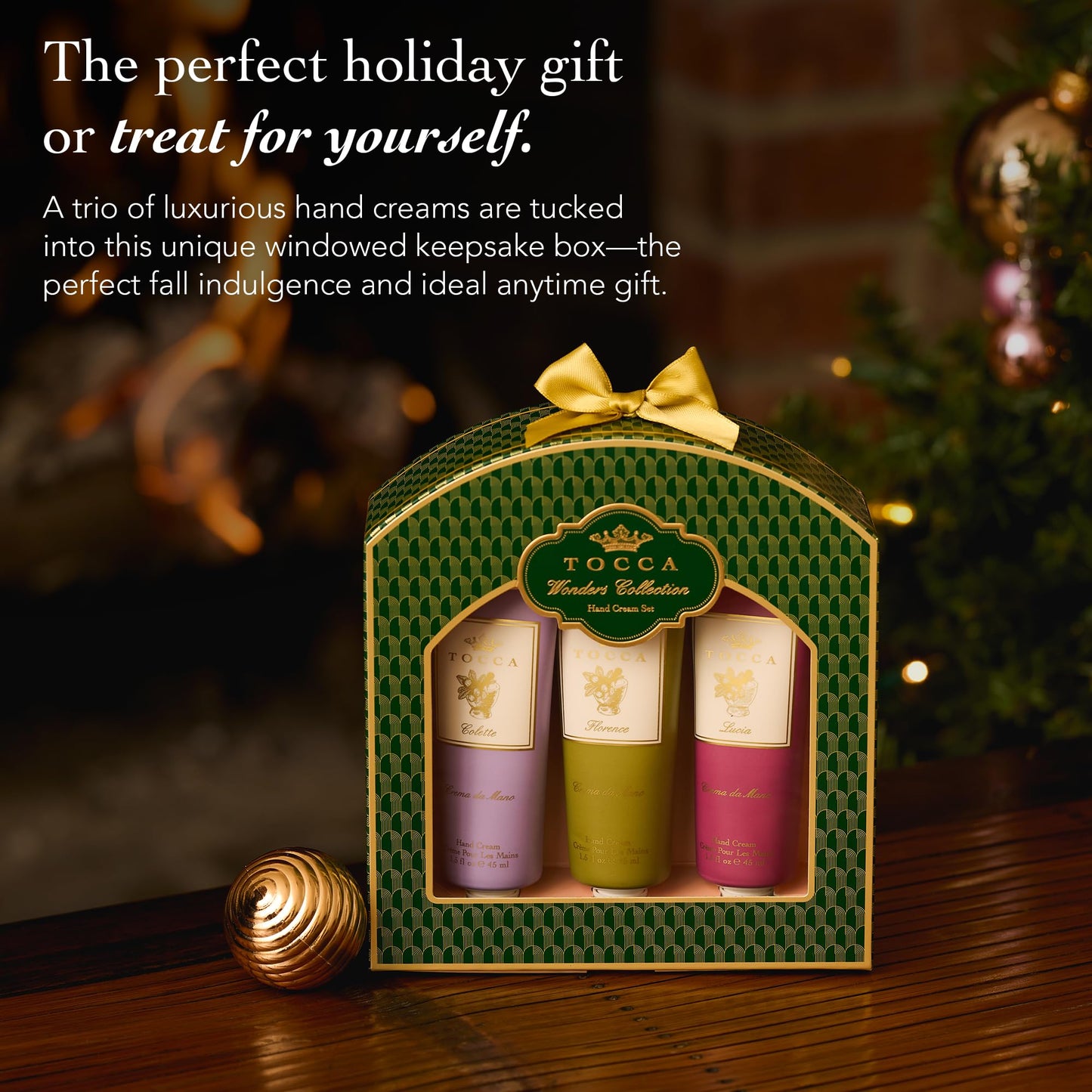 Tocca Wonders Collection Crema Veloce Mini Hand Cream Gift Set ($36 Value) - Includes Florence, Colette, Lucia, 45 ml Each