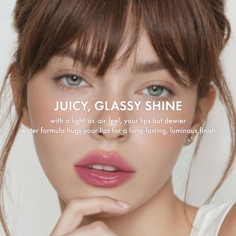 Amuse SEOUL Daisy Flower Dew Tint (12 SUNDAY) - Glossy Moisturizing Lip Stain, Watery Glow Lip Tint, Long Lasting Color, Dewy Finish, Vegan, Korean Beauty Makeup