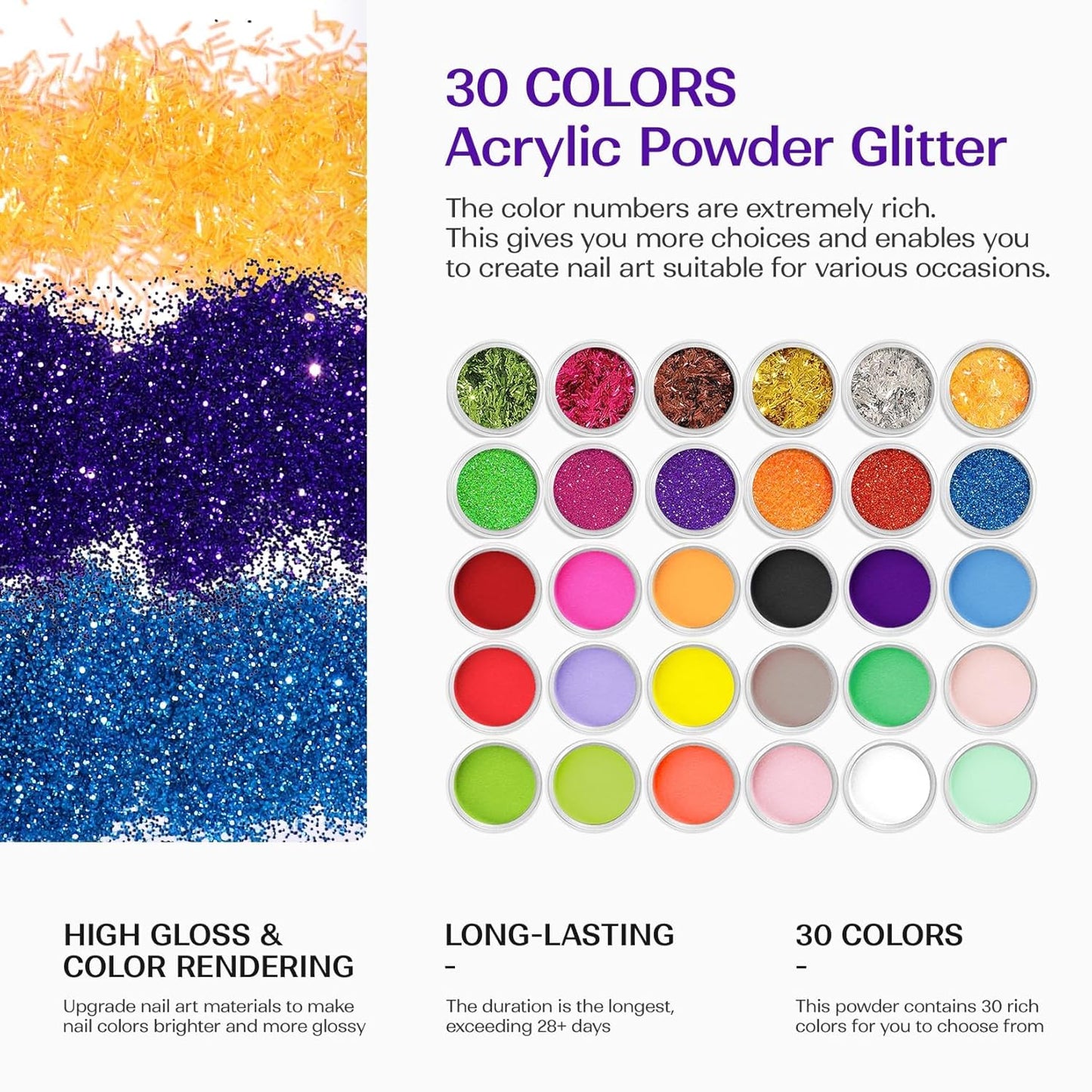 Acrylic Nail Kit for Beginners - Complete Professional Set with Drill, Powder & Liquid | DIY Manicure Supplies