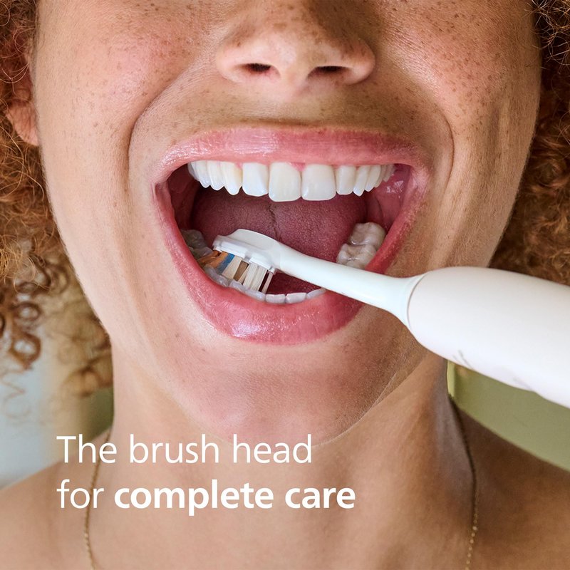 Philips Sonicare A3 All-in-One - Genuine Replacement Electric Toothbrush Heads, White, 2 Pack, HX9092/77