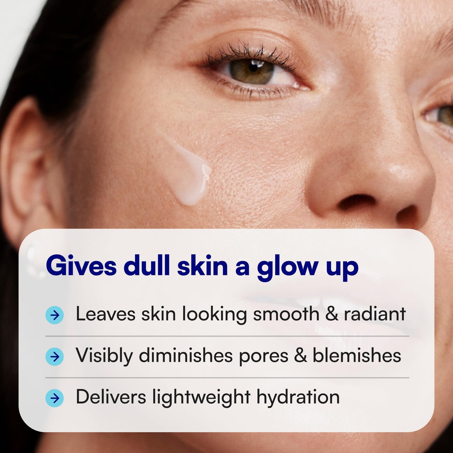 Bliss Glow & Hydrate Serum – Niacinamide + Hyaluronic Acid Face Serum with Vitamin E – Hydrating & Brightening Serum for Dull Skin, Pores & Uneven Tone – Lightweight Daily Skincare, 1 Fl Oz